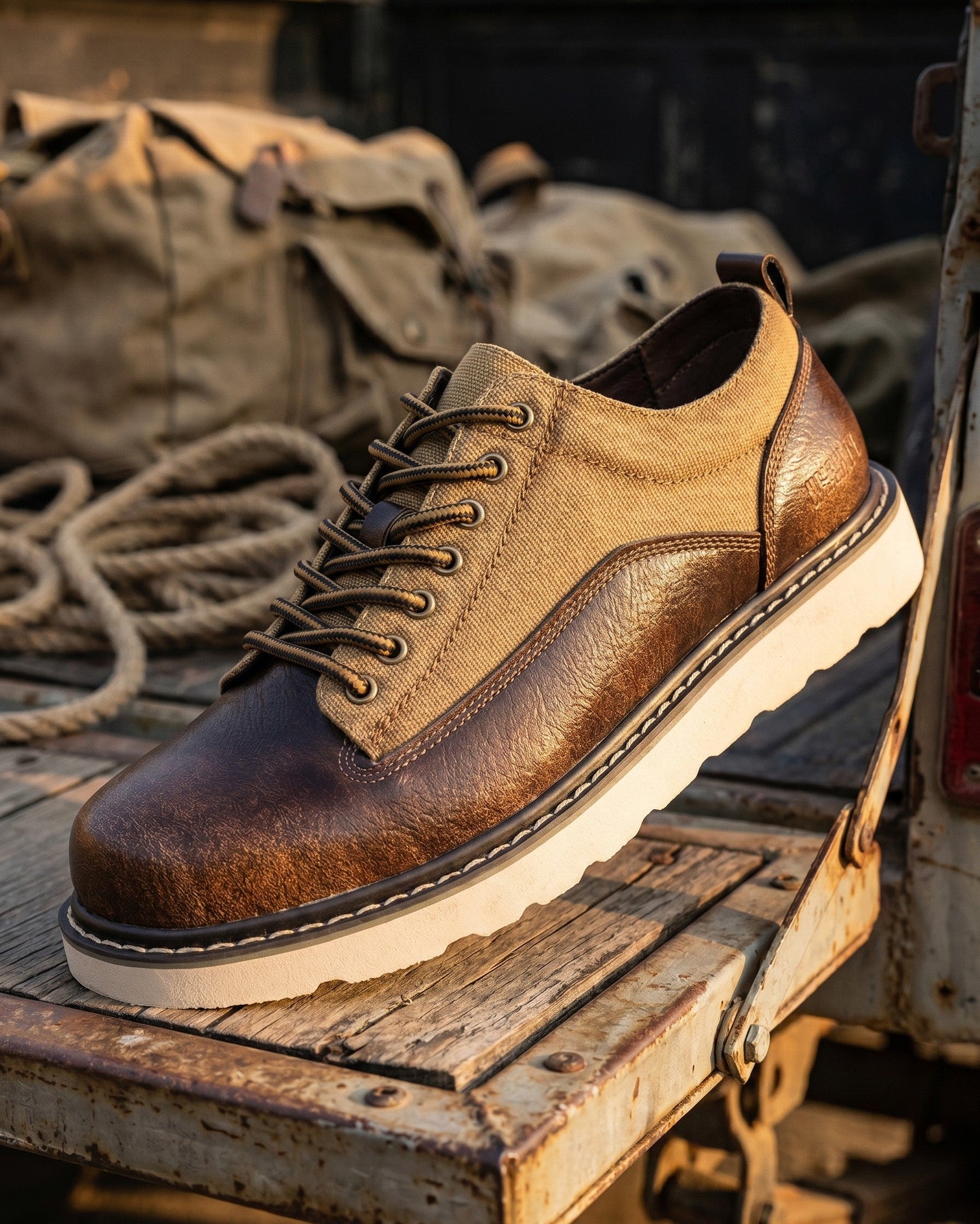 Vittorio Leather Lace-Up Shoe