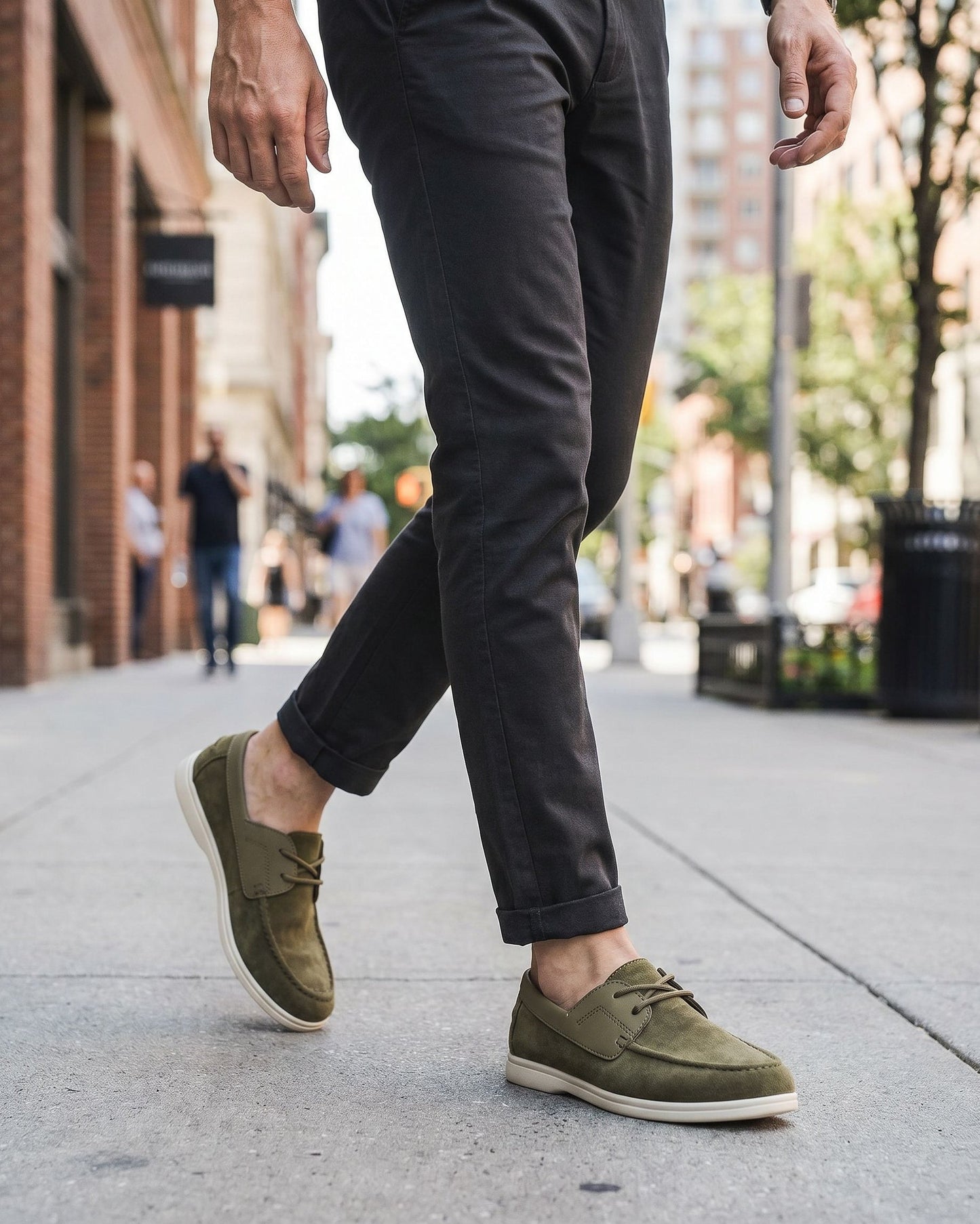Feliciano Suede Boat Shoe