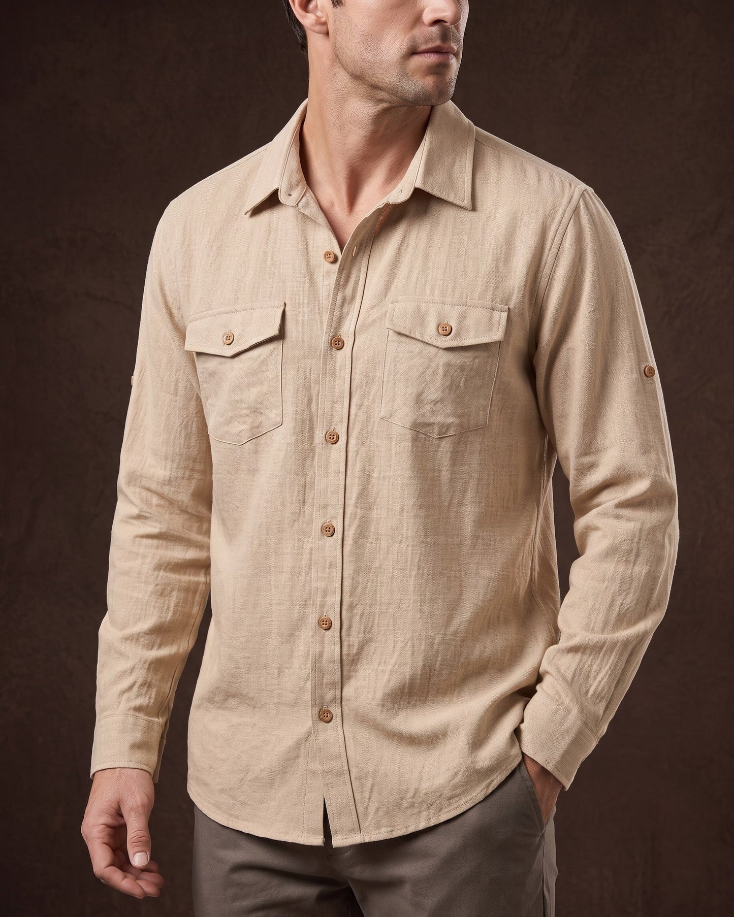 Ludovico Woven Cotton Shirt
