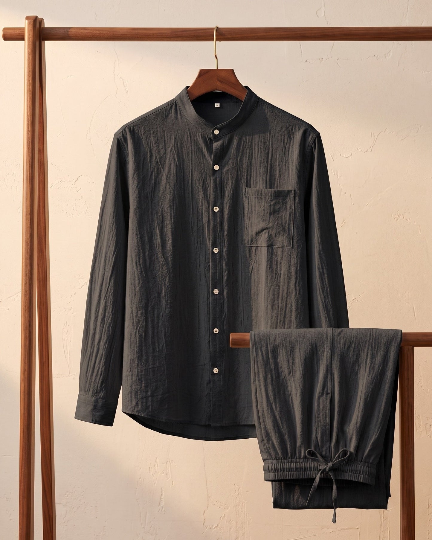 Zeno Linen Shirt and Trouser Set