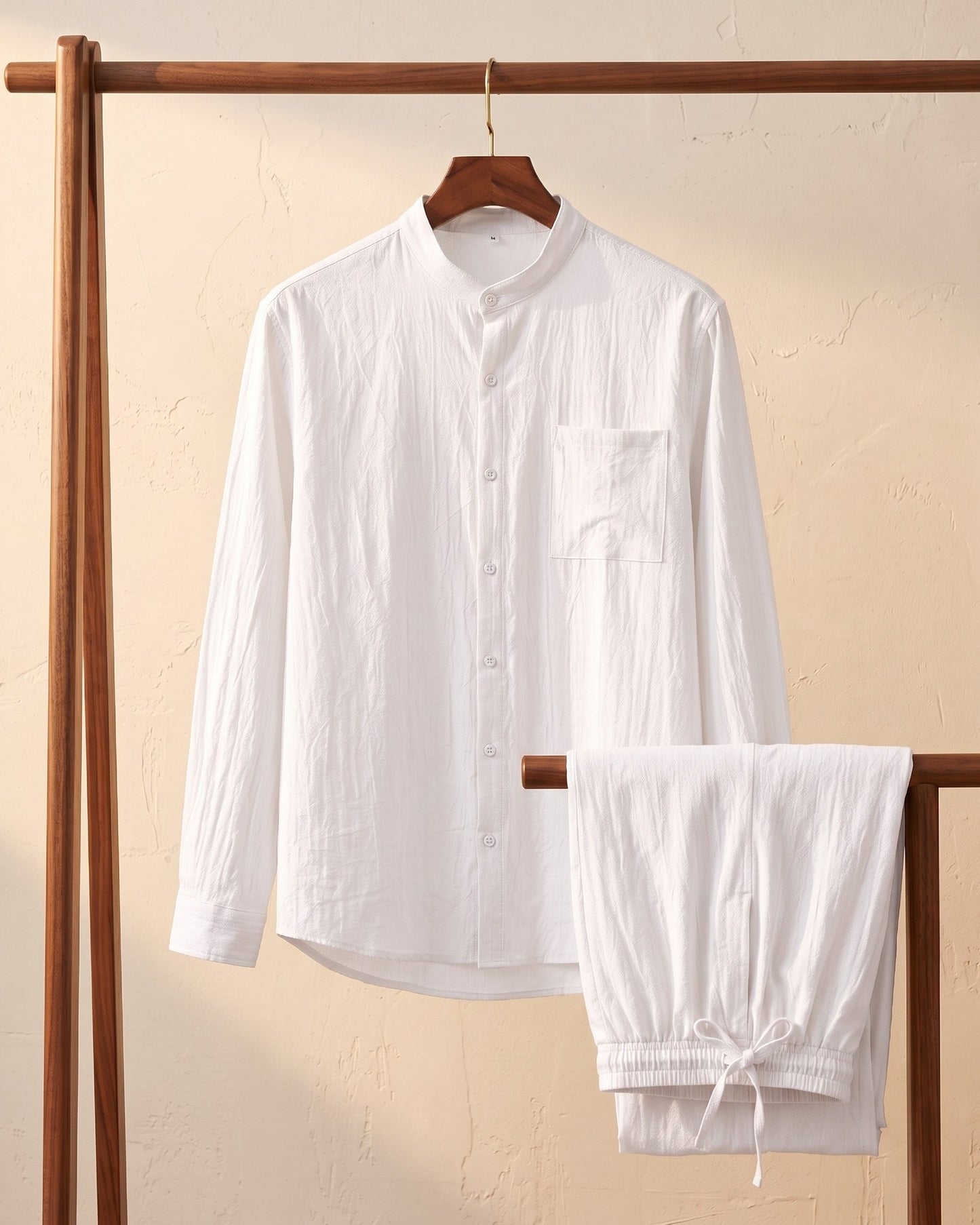 Zeno Linen Shirt and Trouser Set